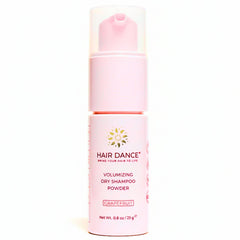 Hair Dance Polvo Seco empaque práctico para viaje y uso diario.