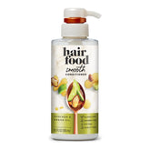 Acondicionador Hair Food con aguacate y argán, botella listada para cabello suave