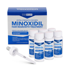 Hair Regen Minoxidilo 5% botella para cuidado diario del cuero cabelludo