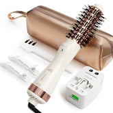 Hair trends cepillo-secador con barril 1-5 pulgadas para volumen suave y controlado