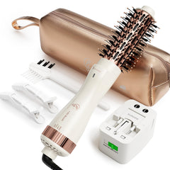 Hair trends cepillo-secador con barril 1-5 pulgadas para volumen suave y controlado