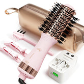 Hair Trends secador brocha oval de 2 pulgadas con nano titanio para volumen