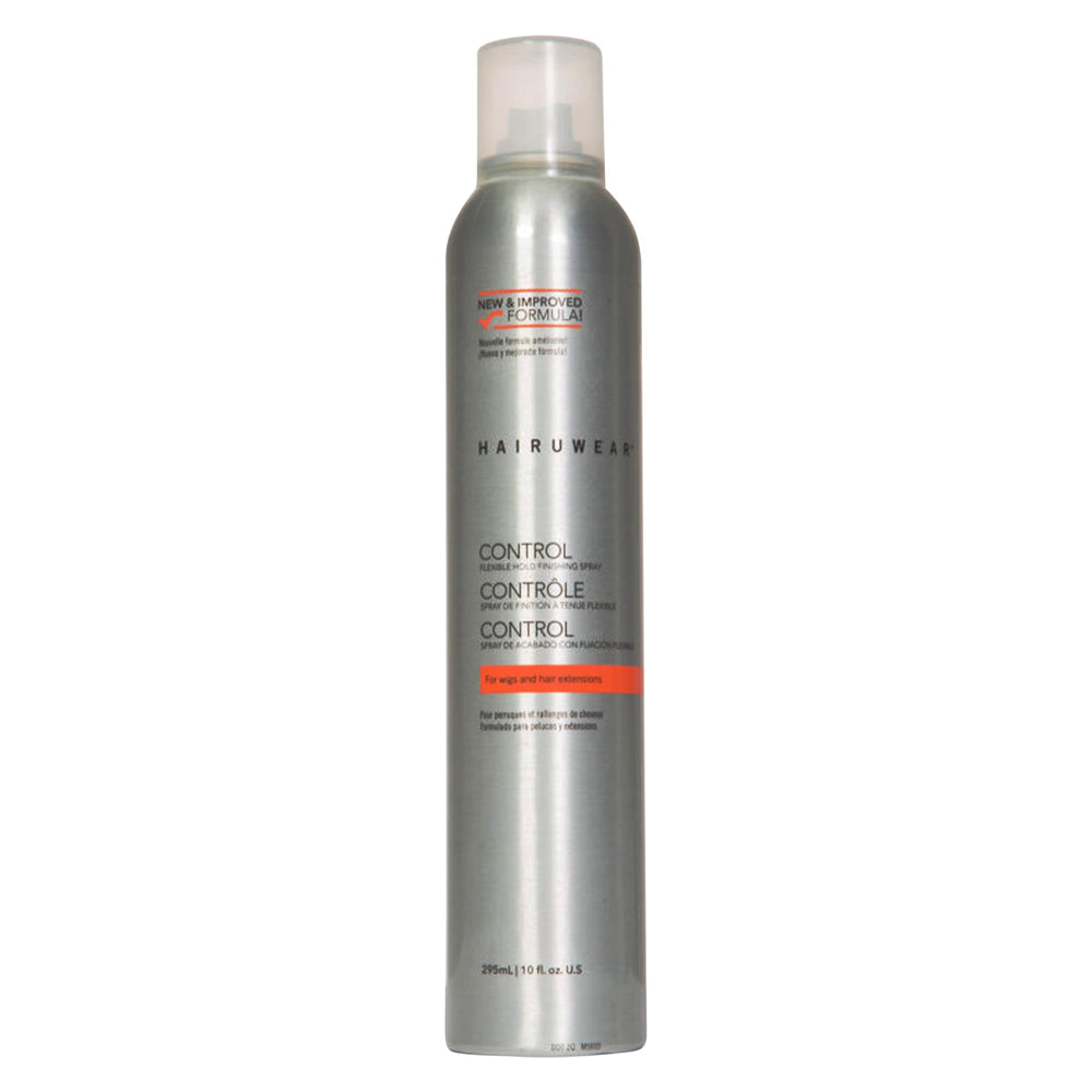 Hair u wear brume finition ferme sur flacon, tenue durable sans résidu.