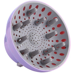 Hairizone difusor universal lavanda frontal: textura natural suave y menos encrespamiento