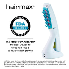 Hairmax Ultima 12 Clásico, batería recargable para uso sin cables.