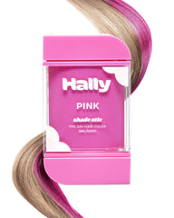 Hally Hair Shade Stix rosa en aplicación fácil para color temporal