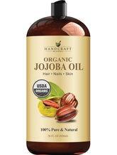 Handcraft Blends Jojoba: botella de aceite para hidratación diaria de la piel.