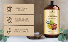 Handcraft Blends Jojoba: cuidado capilar para brillo y manejabilidad.