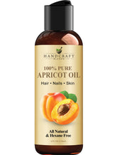 Handcraft Blends Aceite de almendra apricot en bote para piel suave y hidratación
