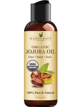 Handcraft Blends botella aceite jojoba prensado frio, hidratación suave para la piel