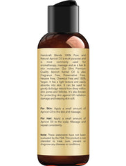 Handcraft Blends Textura nutritiva del aceite apricot para cabello brillante