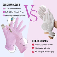 Guantes HandLove con tacto apto para pantallas para tareas ligeras.