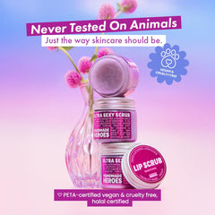 Handmade Heroes Ingredientes Naturales: cuidado labial vegano sin químicos agresivos