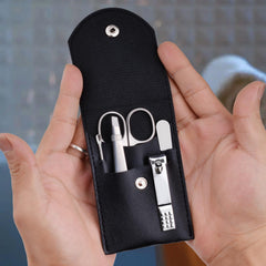 Cortaúñas HANTEKAS de acero inoxidable, precisión duradera para uñas limpias
