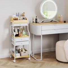 HapiRm étagères six sections maquillage-beauté, organisation efficace et gain de place.