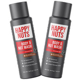 HAPPY NUTS Big Wood: bouteille-douche, hydratation facile après chaque douche.