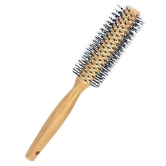 Harewu cepillo redondo con manija de madera para deslizamiento suave