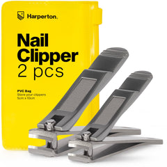 Harperton Corta-Uñas en dos piezas; filo ultra afilado para uñas gruesas y delicadas.