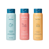 Harry's Gel de ducha, botella con aroma Fig, limpieza suave para la piel.