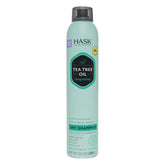 Envase de champú en seco HASK con árbol de té para frescura instantánea