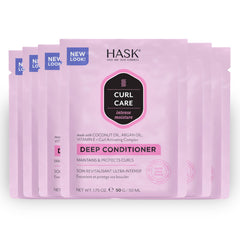 HASK Curl Care mascarilla profunda en botella para rizos definidos y suaves
