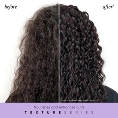 HASK Twist Tamer: aplicación en cabello húmedo para definir rizos y controlar el frizz.