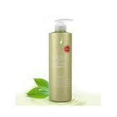 Hasuo champú herbal esencial — botella para cuidado suave diario.