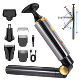 Hatteker 4 en 1 para espalda extendible facilita un afeitado cómodo.