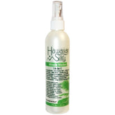 Hawaiian Silky 14-en-1, botella blanca de 8 oz, ayuda a desenredar y protege del calor.