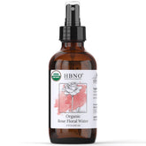 HBNO hidrolato de rosa: botella orgánica para hidratación suave del rostro