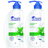 Head & Shoulders antipelliculaire menthol – bouteille-pompe 22oz, fraîcheur durable.