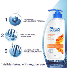 Head & Shoulders pack doble de botellas para uso familiar.