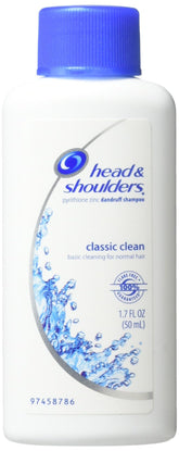 Head & Shoulders Classic Clean: botella en primer plano para frescura duradera.