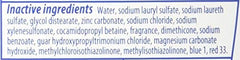 Head & Shoulders Classic Clean, detalle de etiqueta, hidrata el cuero cabelludo y deja el cabello suave.