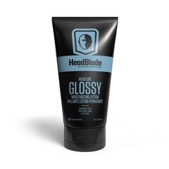 HeadBlade HeadLube Glossy botella de 5 onzas lista para uso diario en el cuero cabelludo.
