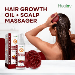 Healov Batana Spray para cabello, aporta volumen y grosor.