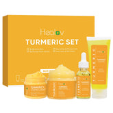 Healov crema facial cúrcuma vitamina C para un tono más uniforme