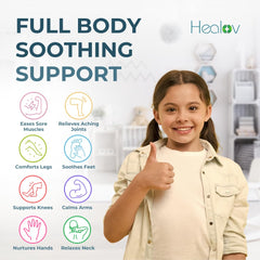 Healov loción de magnesio para niños, sueño tranquilo para apoyar la hora de dormir.