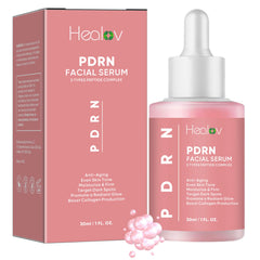 Healov PDRN Serum, botella: serum facial que hidrata y favorece elasticidad.