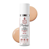 Healthy Skin Lab Protect: botella visible para protección diaria de la piel
