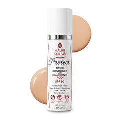 Healthy Skin Lab Protect: botella visible para protección diaria de la piel