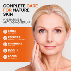 HealthyDerm sérum vitamine C visage application: texture légère et absorption rapide