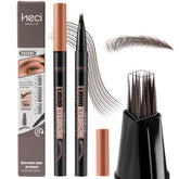 HECI BEAUTY Microblading Lápiz de cejas marrón para definición natural