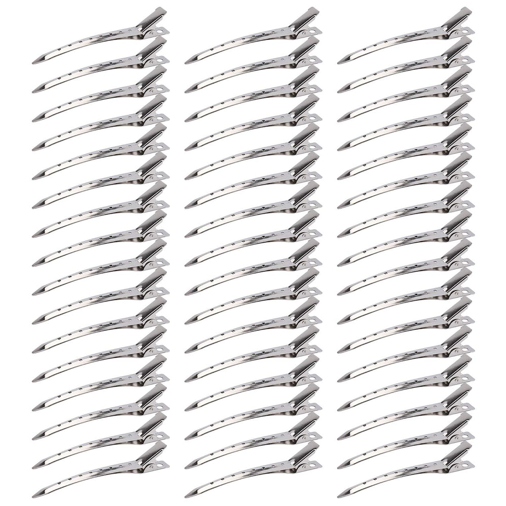 Hedume clips de pico de pato pack 200, ideales para uso diario y salón.