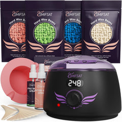 Hehasi calentador digital de depilacion para uso casero