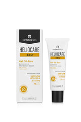 Heliocare 360 Gel sin aceite, textura mate para piel grasa durante el día.