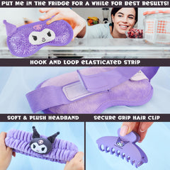 Hello Kitty Kuromi pinza pelo clip duradera para fijar el cabello.