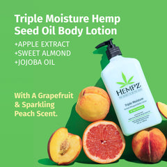 Hempz aceites naturales y hempseed en formulación para hidratación sostenida