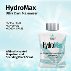Hempz Hydromax Maximizer: textura ligera y rápida absorción para uso diario.