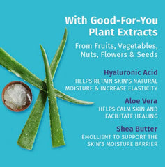 Hempz ingredientes cítricos y goji con vitamina C para un brillo suave